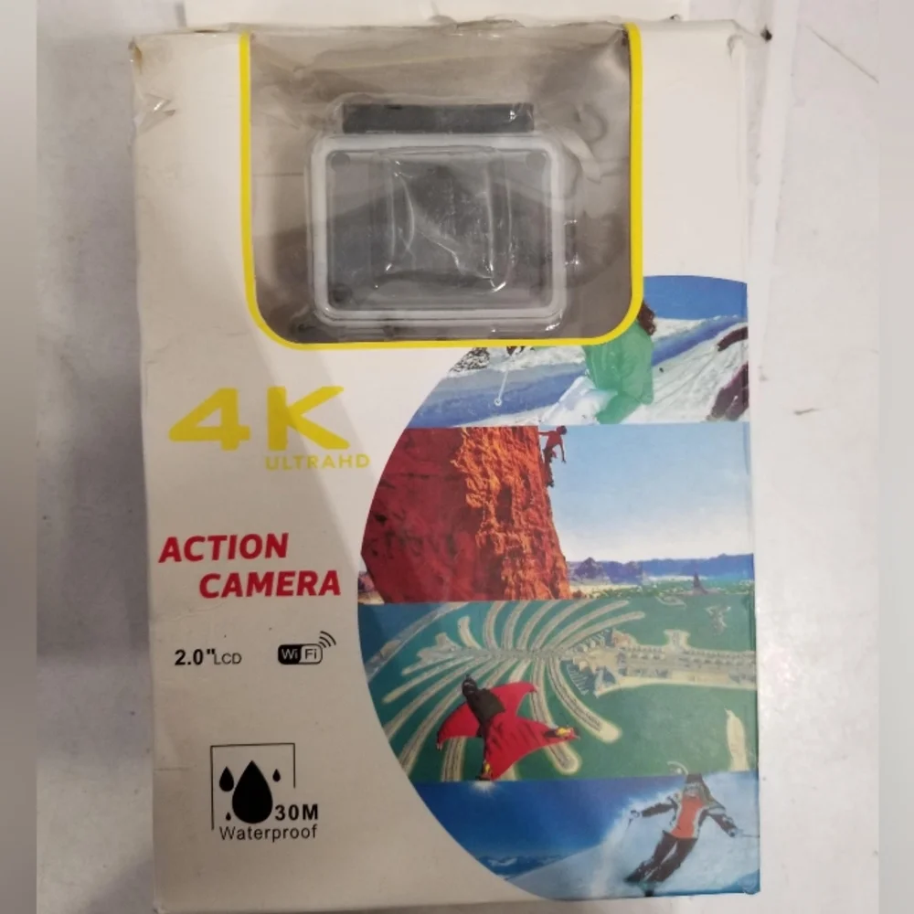Universal 4K Ultra HD Action Camera Waterproof with 2.0